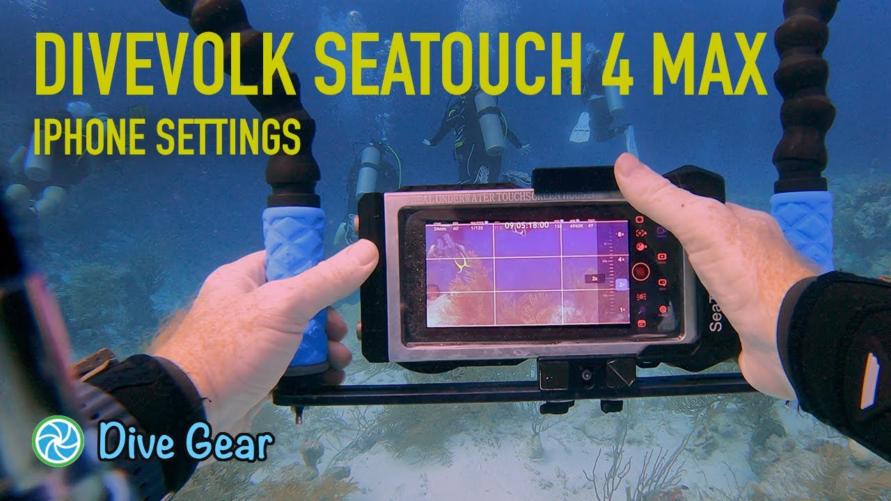Divevolk Seatouch 4 Max — настройки iPhone | TropicLens