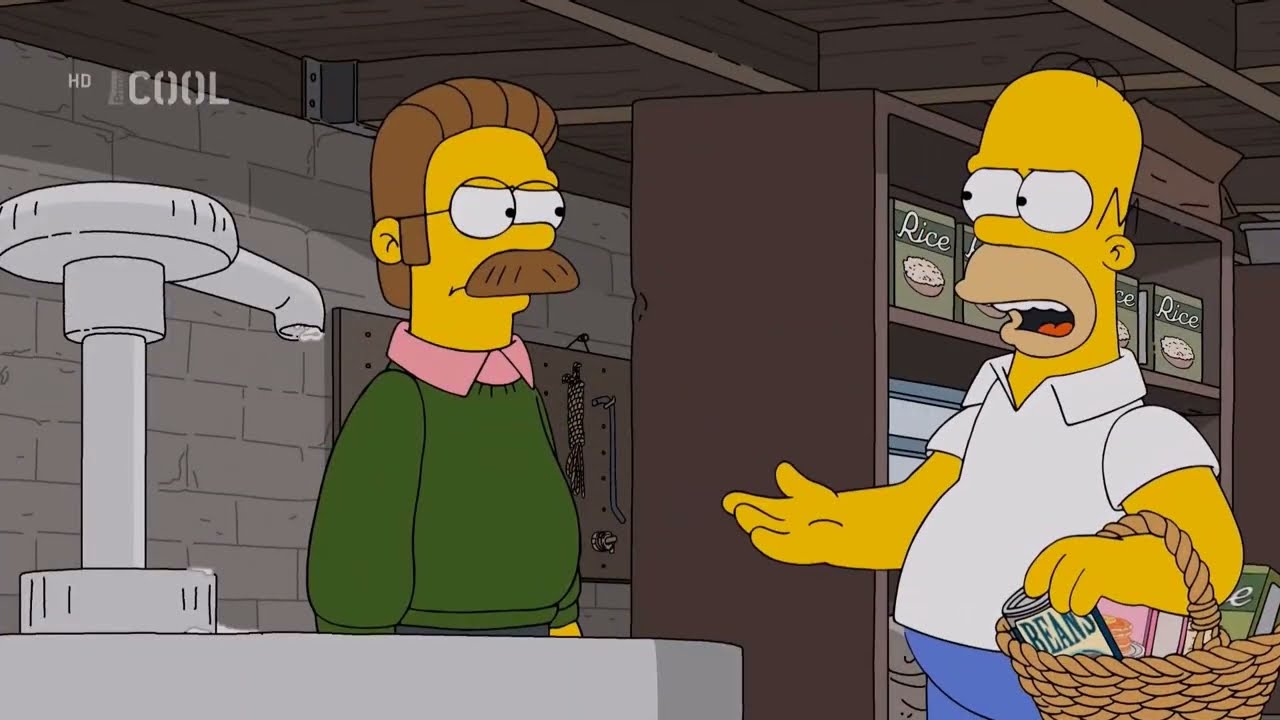 Simpsonovi S34E20 Jiří Havel a Vlastimil Bedrna (AI)