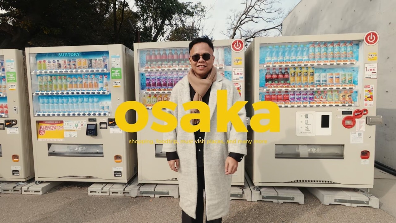 Japan Vlog p.t. 1 - Osaka