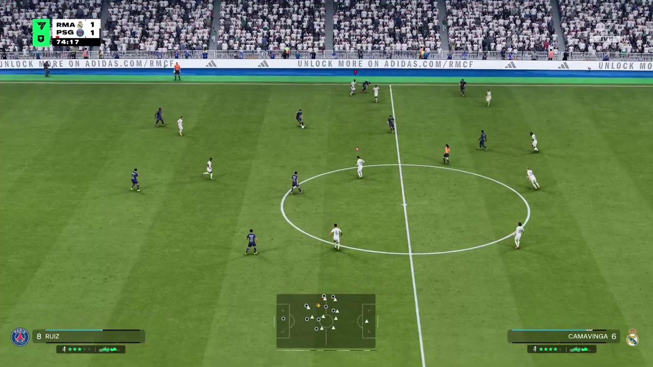Live Real Madrid Amateur vs Paris St Germain