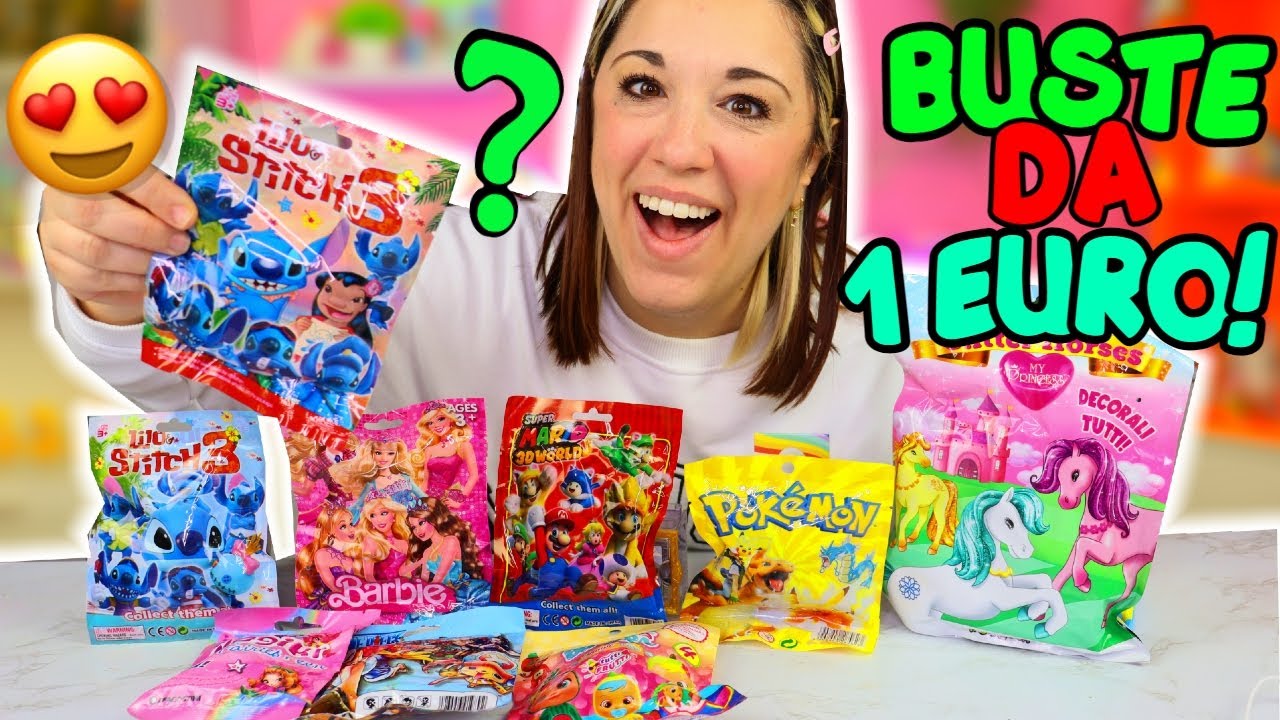 Apro BUSTE MISTERIOSE da 1 EURO dell'EDICOLA