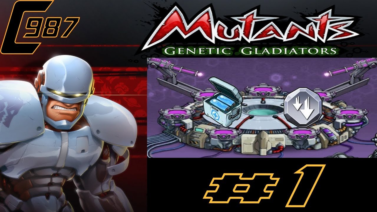 Mutants Genetic Gladiators Ep.1 - Black Hole Crafting: Big Med Pack + Level 0 Orbs
