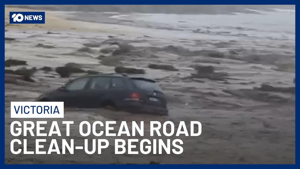 Clean-Up Effort Underway After Flash Flooding Hits Victoria&rsquo;s Great Ocean Road | 10 News
