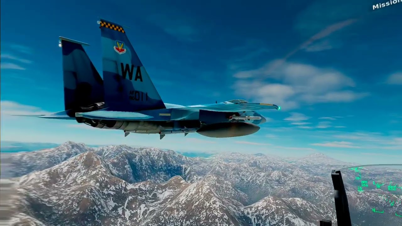 Fooling around flight in DCS and BMS And DCS again