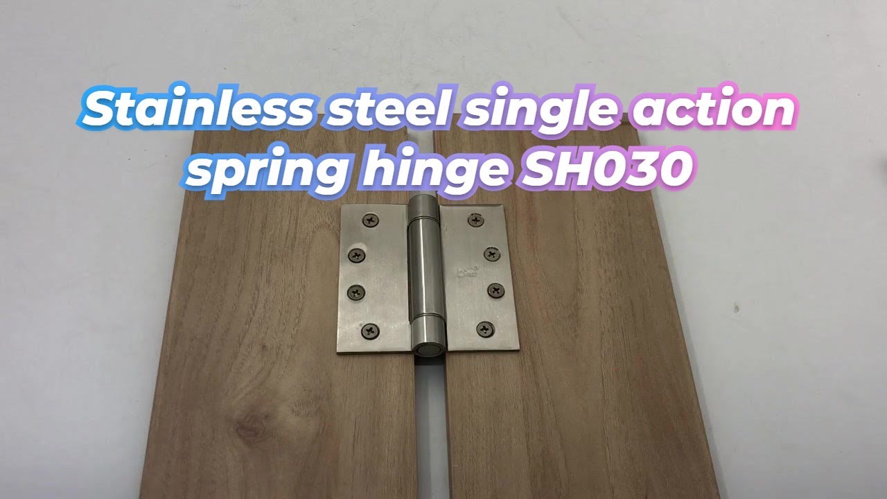 Glowing Hardware stainless steel single action spring hinge SH030