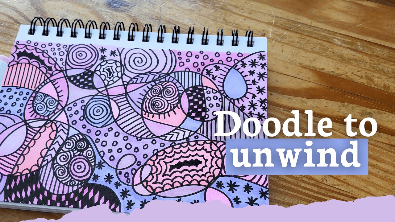 Relax After a Long Week with Mindful Doodling