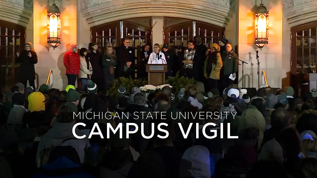 MSU Campus Vigil