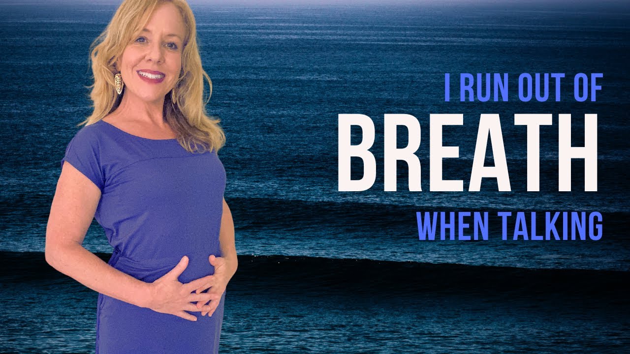 Run out of breath when talking