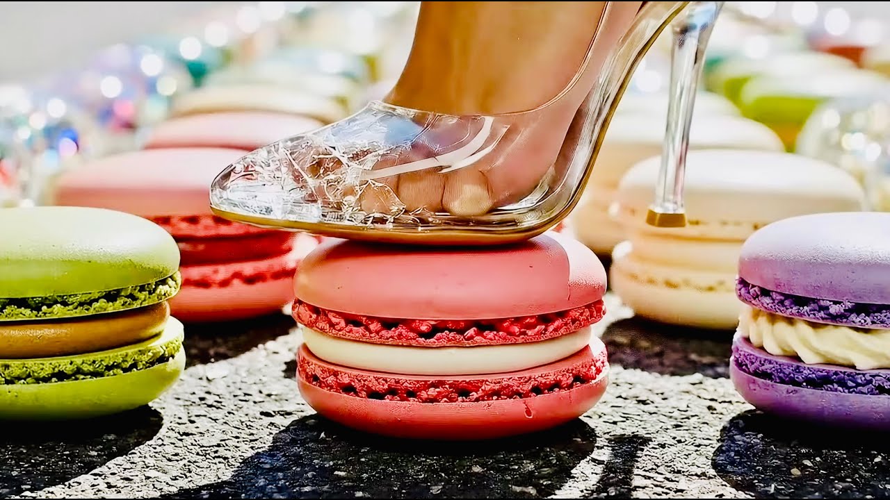 Walking on a Food Runway 👠 Ultra Satisfying AI ASMR Challenge