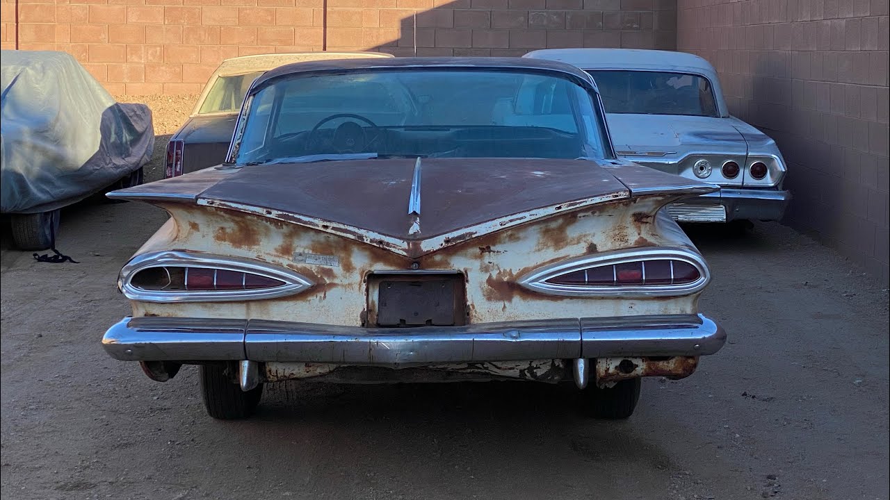 Taking apart 1959 Impala
