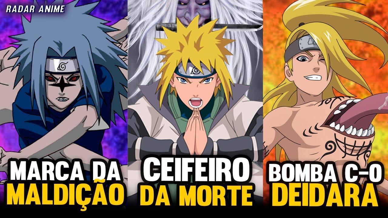 OS 10 JUTSUS PROIBIDOS QUE MATAM O PROPRIO USUARIO EM NARUTO
