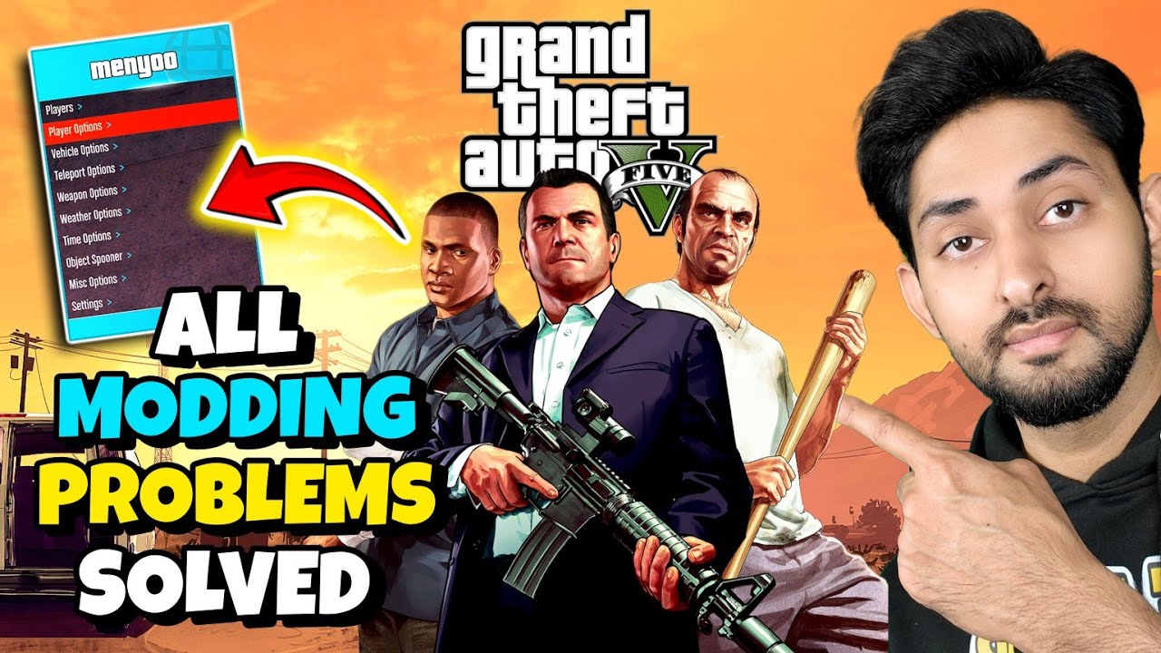 How to Solve all GTA 5 Story Mode Modding Problems | GTA 5 Offline Mods | The Noob | Hindi/ Urdu