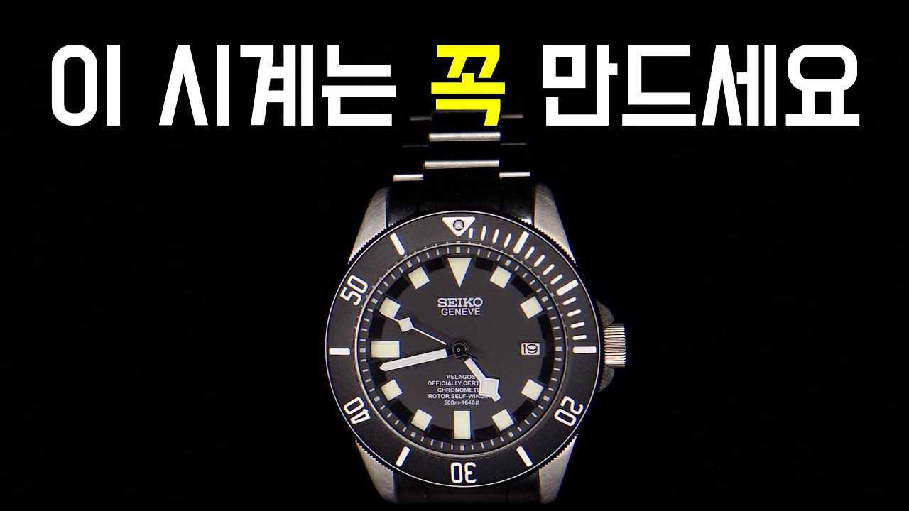 이 시계를 꼭 만들어야 하는 이유 (조립 과정 공개)(seiko mod pelagos build)