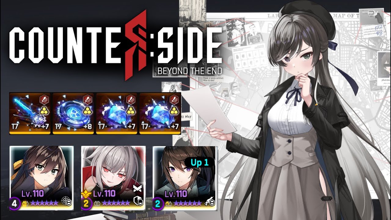 Using Awakened Karin Wong in Challenger 1 - Detective On The Case!「Counter:Side Global PvP」