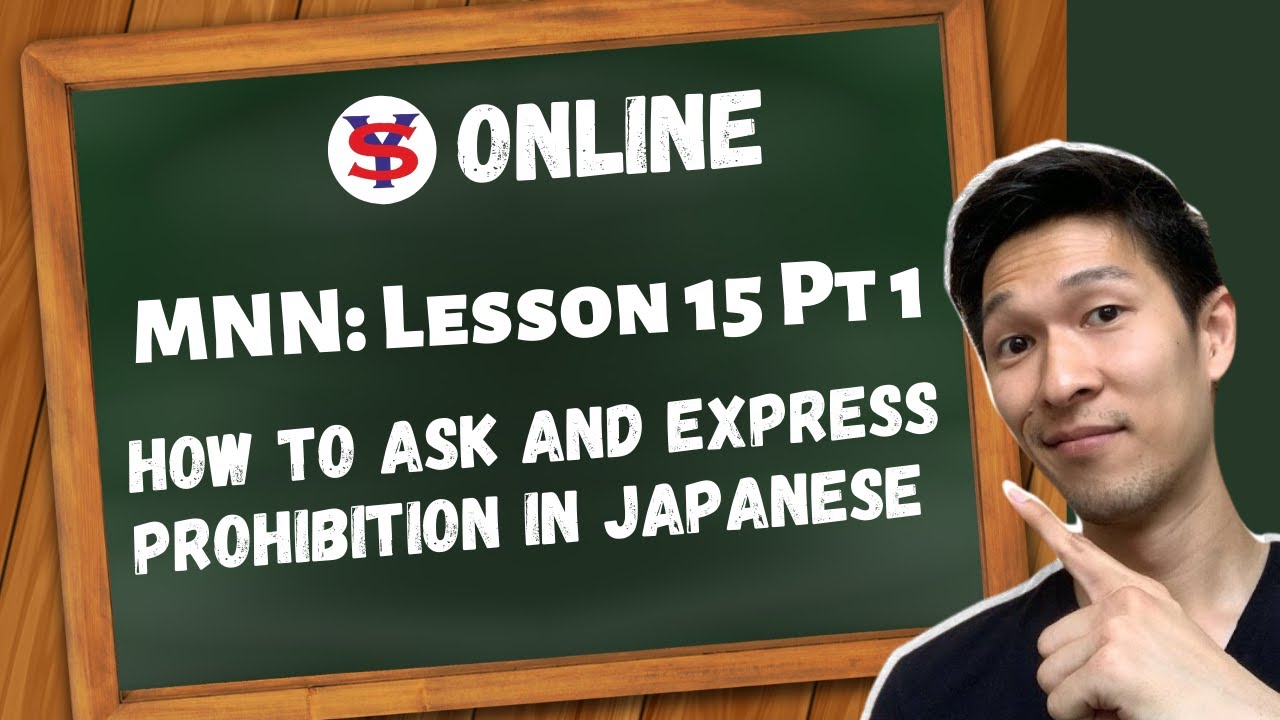 Learn Japanese Lessons in Tagalog | L15 P1 | How to ask and express prohibition in Japanese.