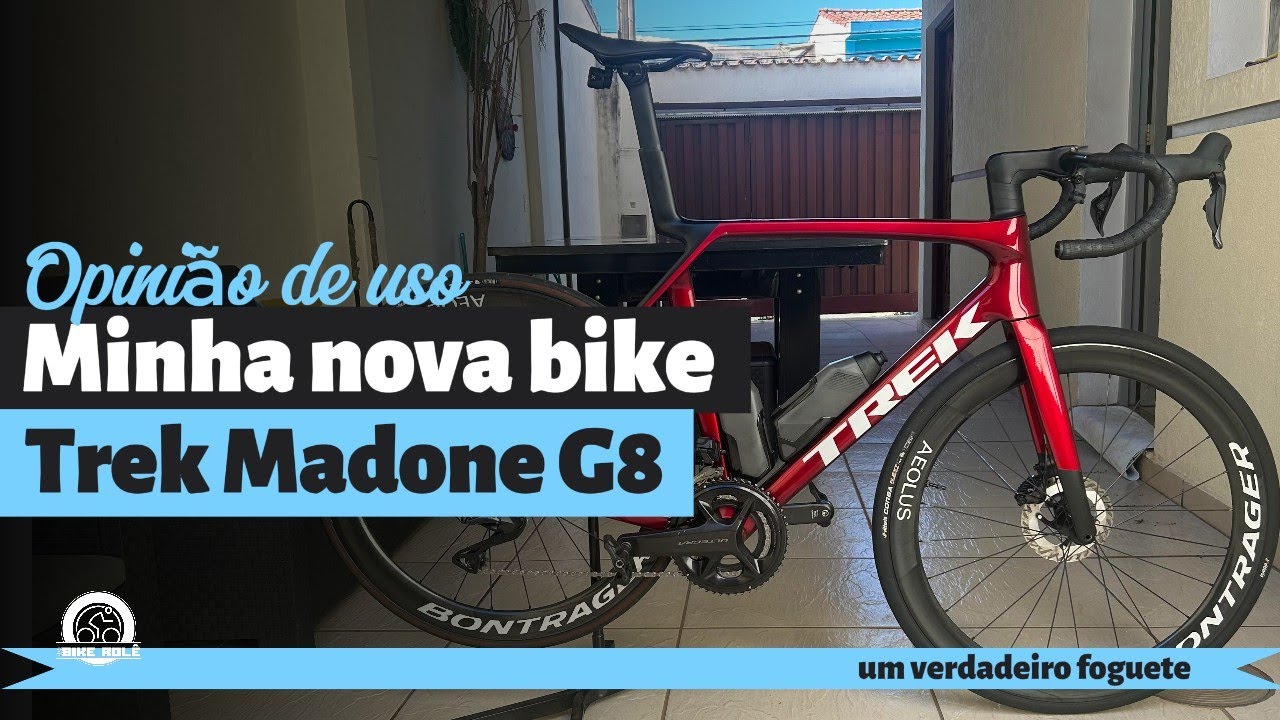 Minha Nova Máquina de Speed: Trek Madone G8 | Opinião Após 3 Meses de Uso
