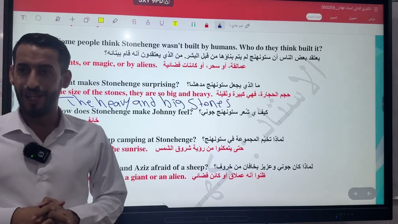 حل اسئلة جاد وجوني يونت الثاني ثاني متوسط 
