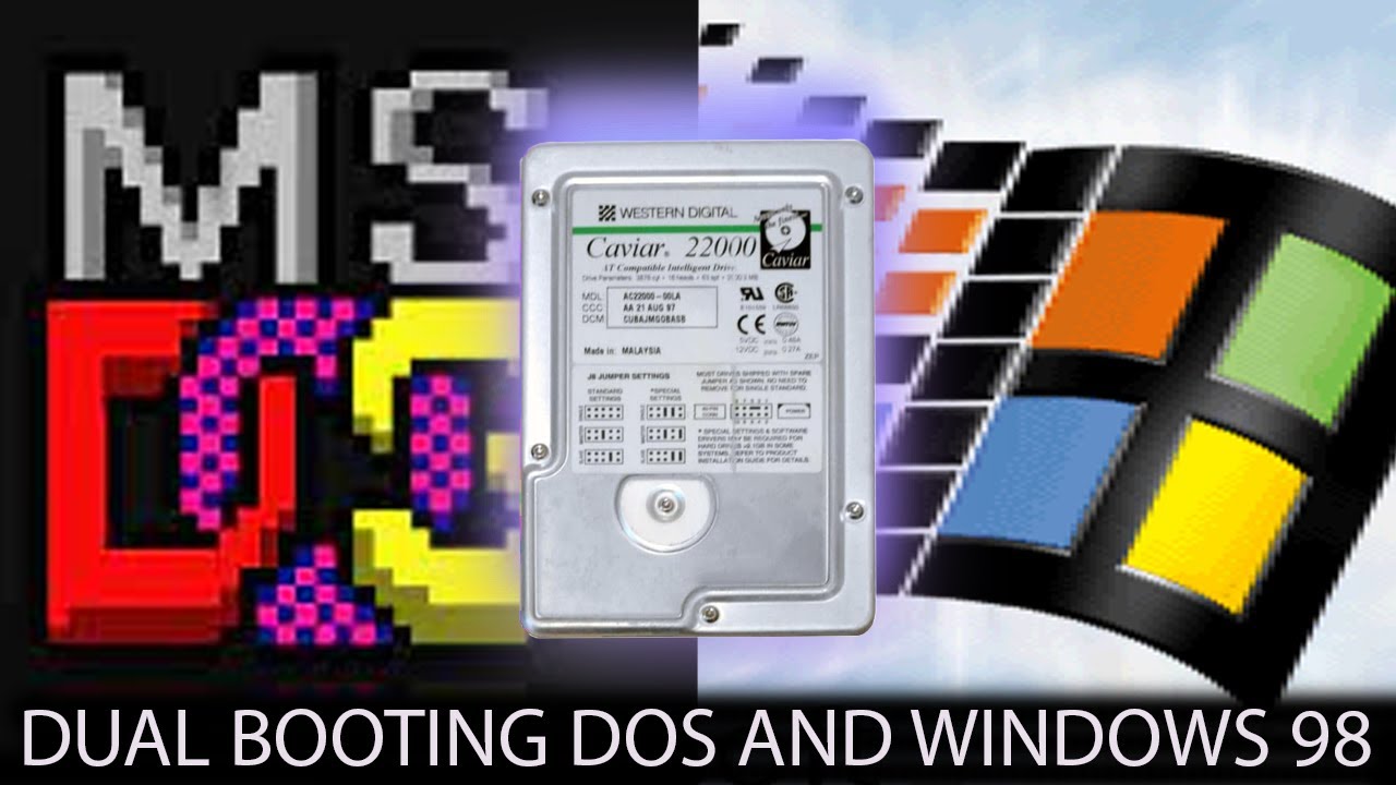 The ULTIMATE retro PC - Dualbooting DOS and Windows 98