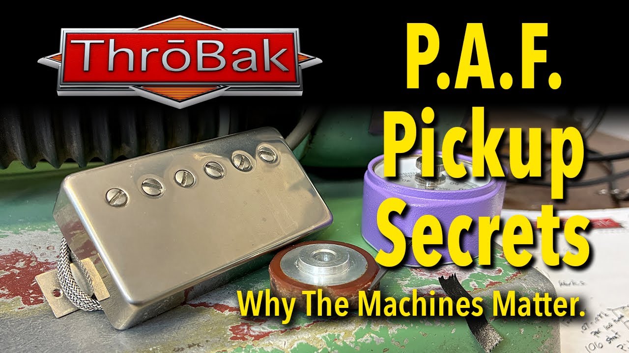 P.A.F. Pickup Secrets: Why Vintage Pickup Winding Machines Matter