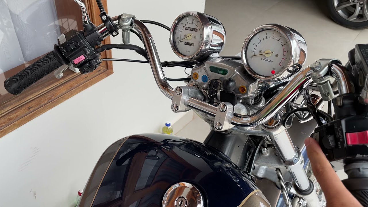 Virago XV 1100 1998 escape torbal partida