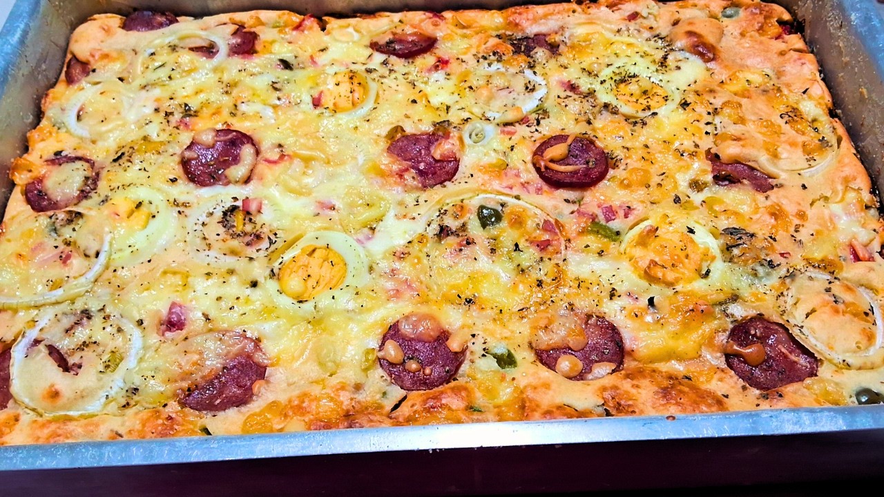 Torta Portuguesa de Liquidificador