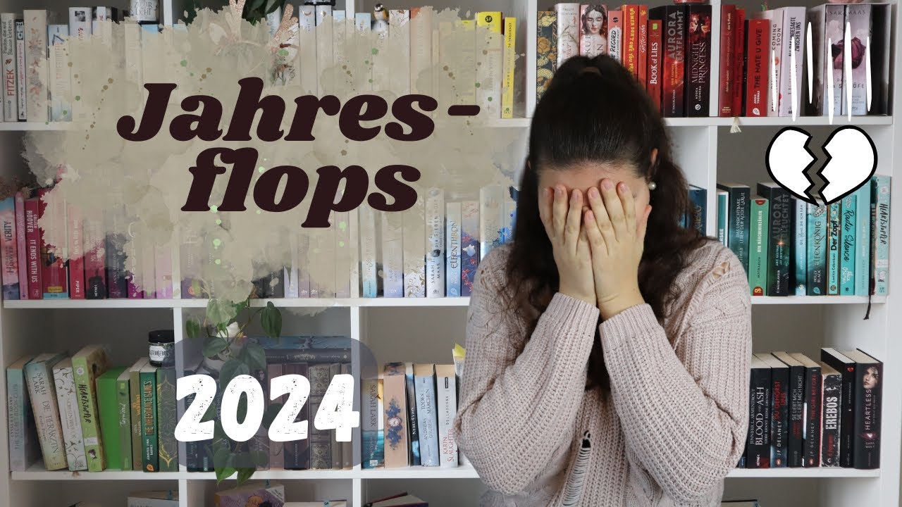 Diese Bücher konnten mich NICHT überzeugen 😓| Jahresflops 2024 📚|RiasSoulWords