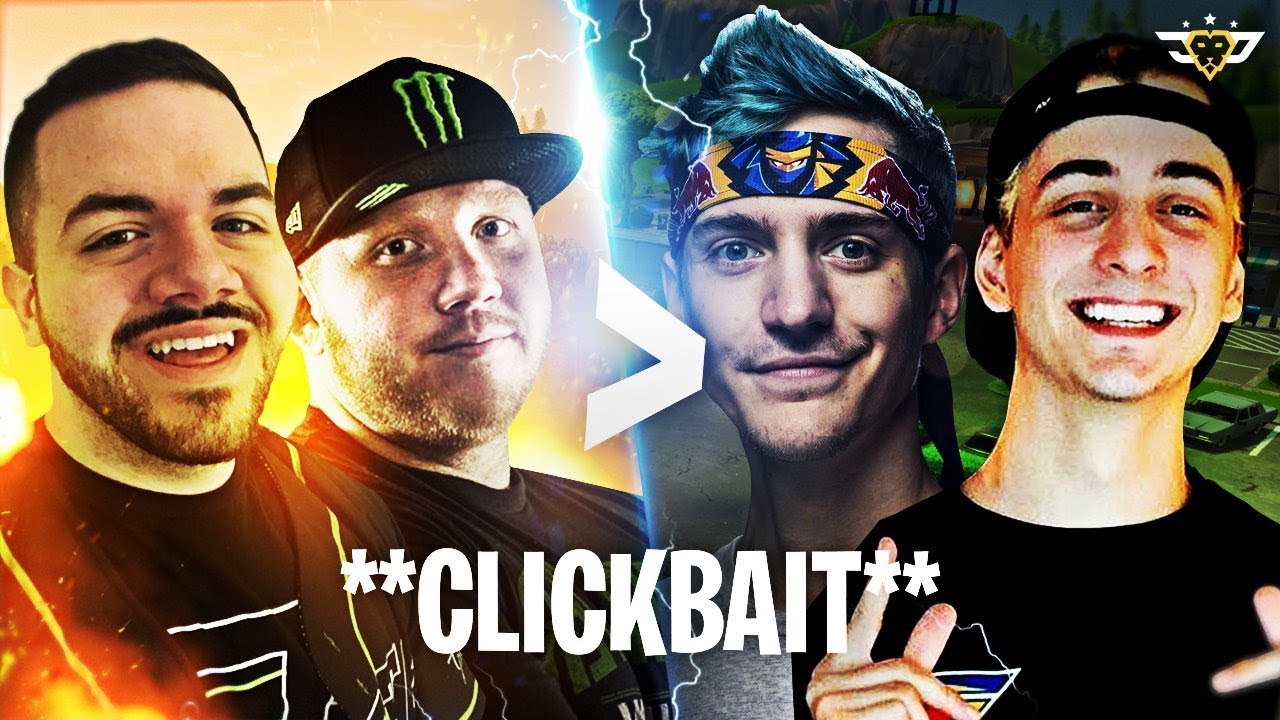 TIMTHETATMAN & COURAGE ARE BETTER THAN NINJA AND CLOAKZY ***CLICKBAIT*** (Fortnite: Battle Royale)