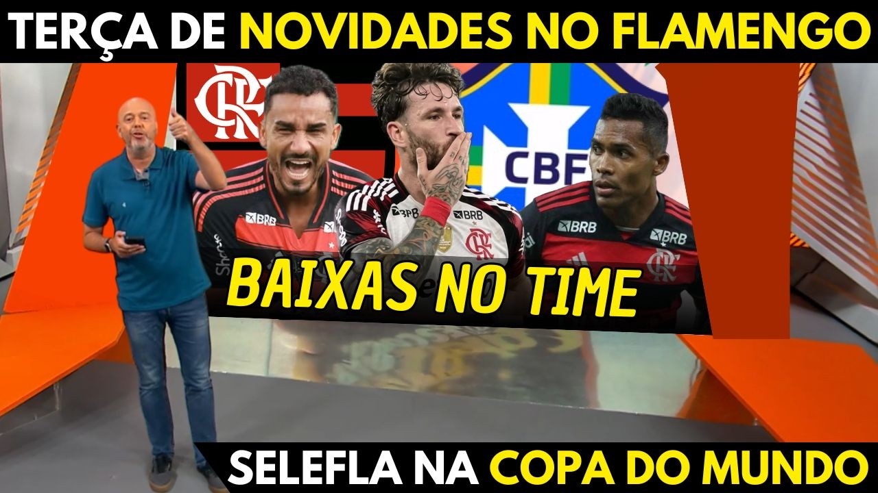 AGORA! SELEÇÃO VIROU SELEFLA! FLA TEM SEUS PRINCIPAIS JOGADORES CONVOVADOS!NOTÍCIAS DO FLAMENGO HOJE