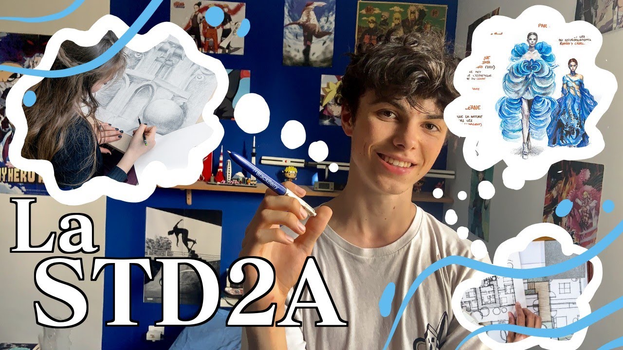 Mon ANNÉE SCOLAIRE en STD2A ! (j'étudie les arts et le design)