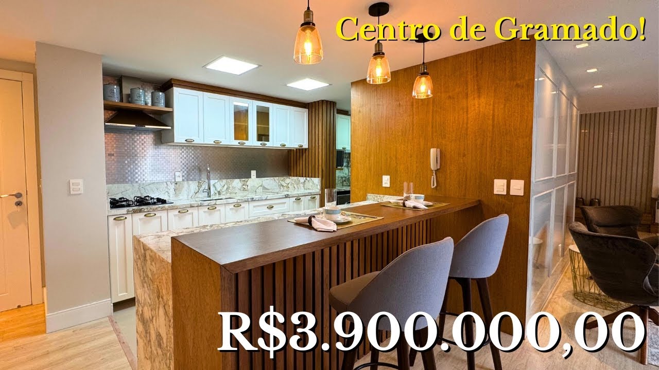 Apartamento DUPLEX de Luxo no Centro de Gramado | Você precisa ver esse TOUR!