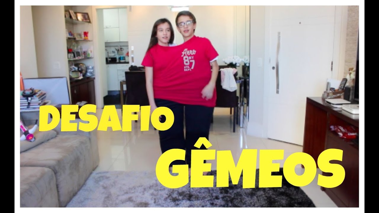 DESAFIO GÊMEOS SIAMESES - RICK SANTINA