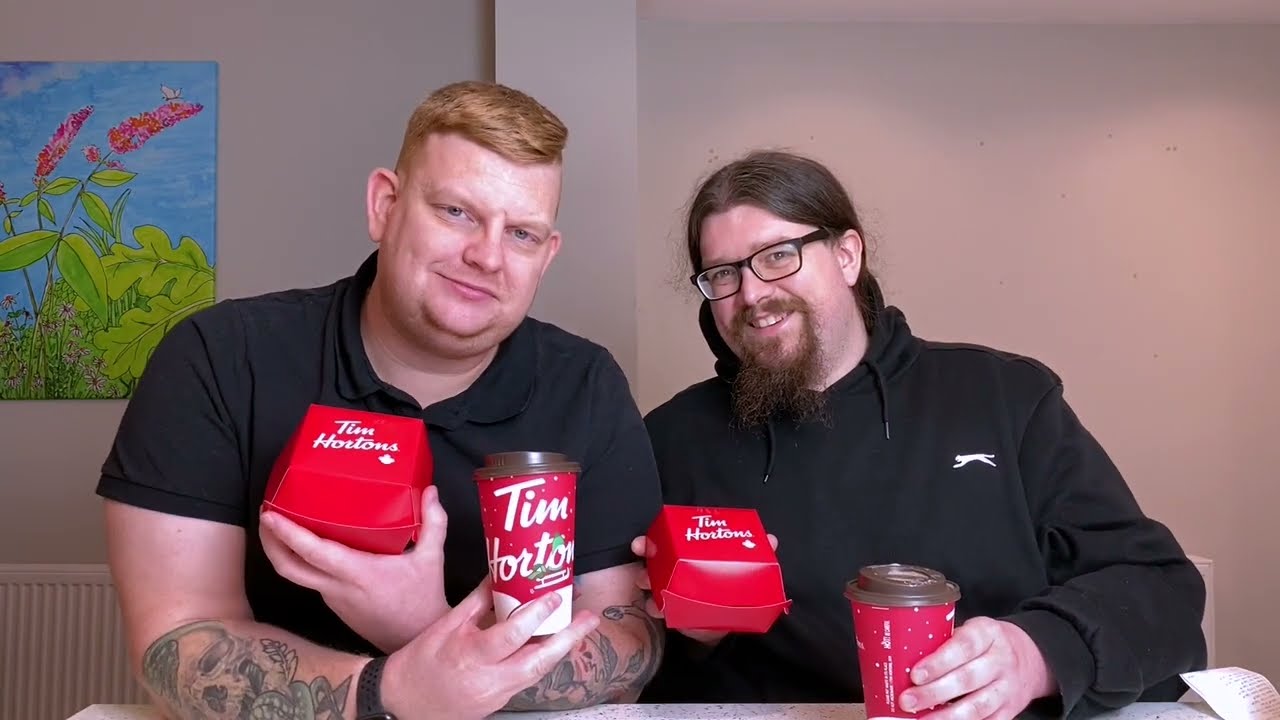 Tim Hortons UK Cinnamon Latte Coffee and Donuts Review