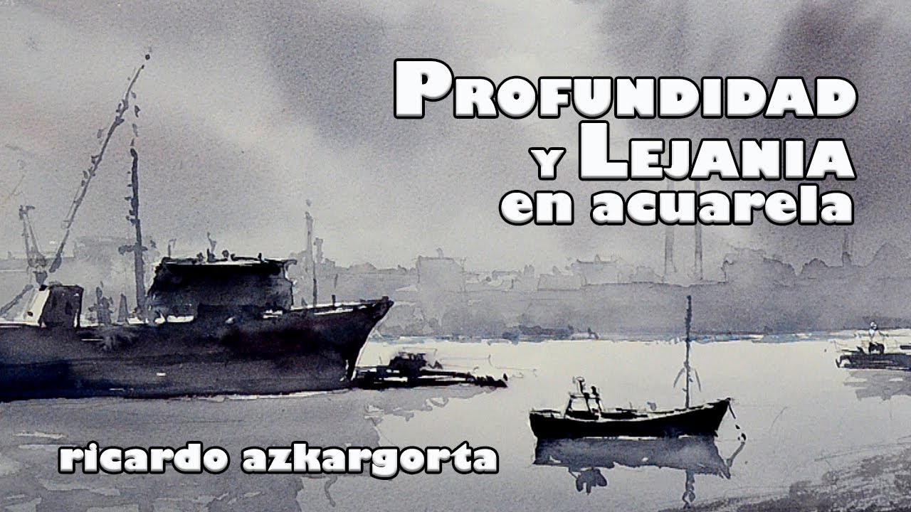COMO PINTAR UNA ACUARELA PASO A PASO. ERANDIO