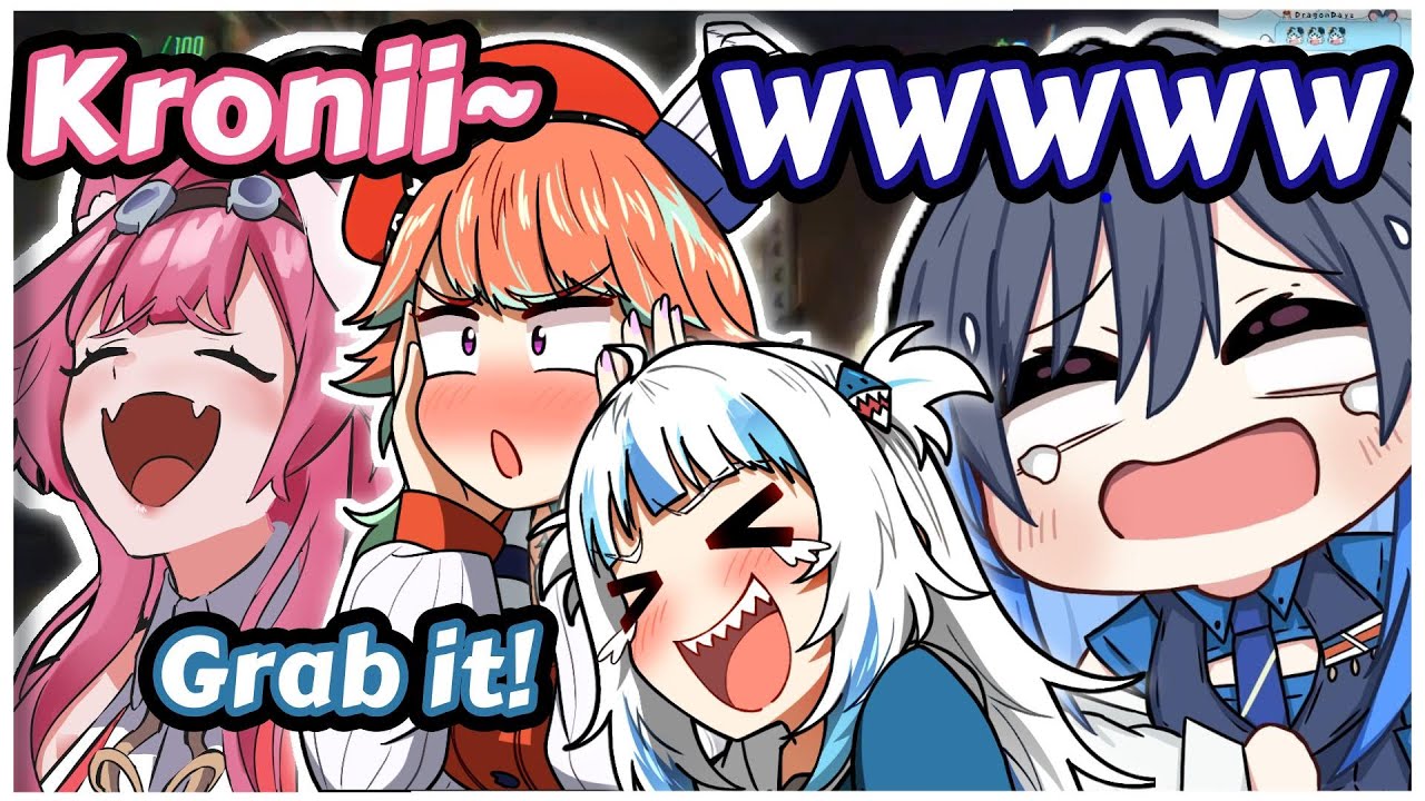Everybody had a bit too much fun with the hourglass [Hololive EN]