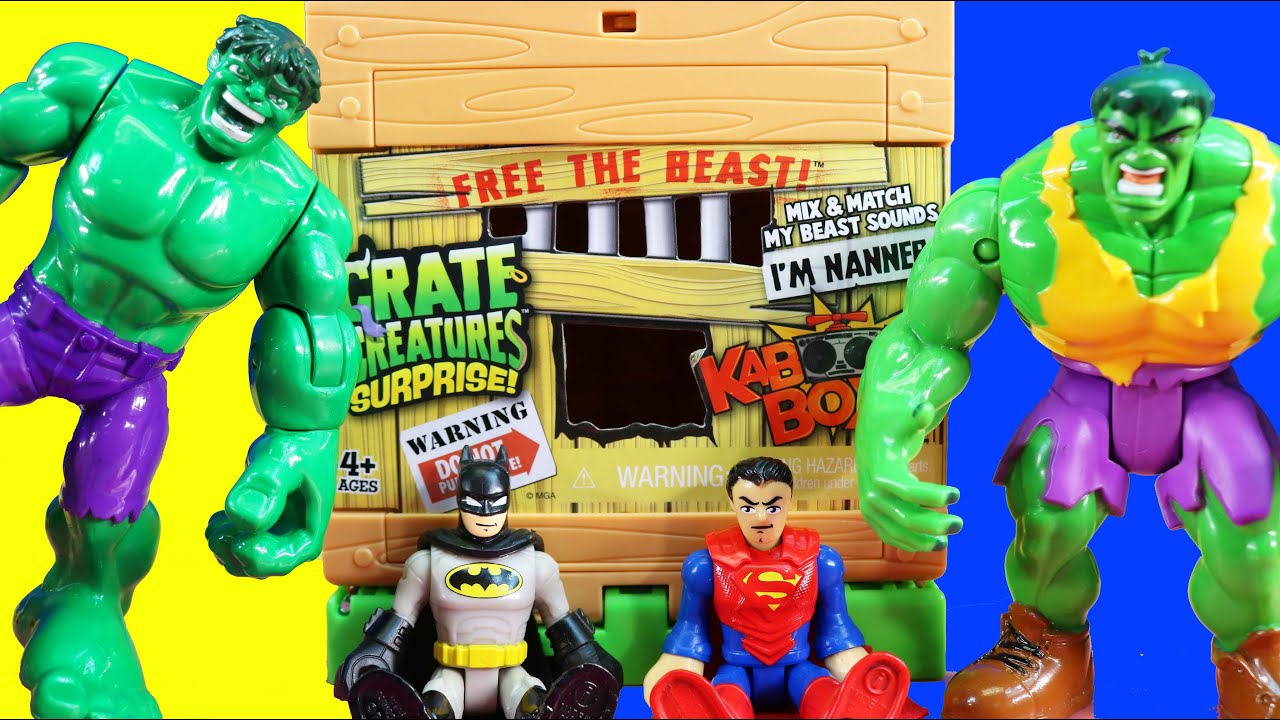 Grandpa Hulk Playing Hide And Seek Or Captured ! Superhero League 16
