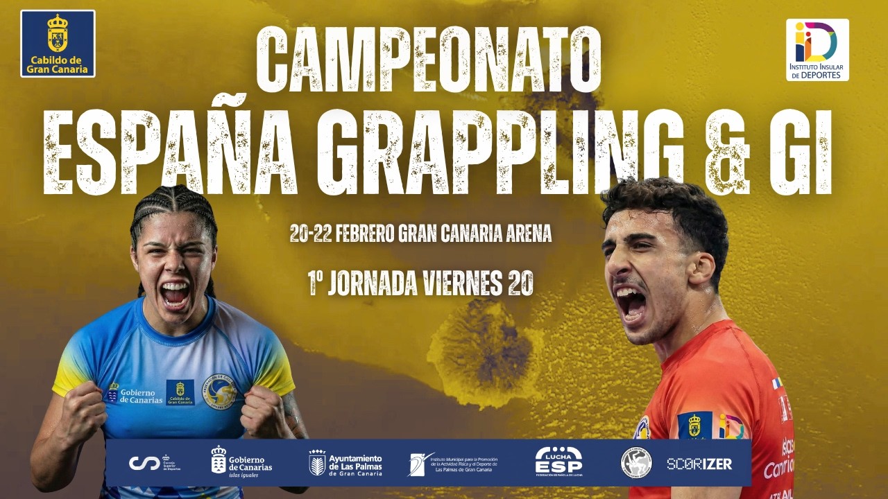 🏆 MAT B VIERNES CAMPEONATOS DE ESPAÑA DE GRAPPLING U15/U17/U20/VETERANOS 2026