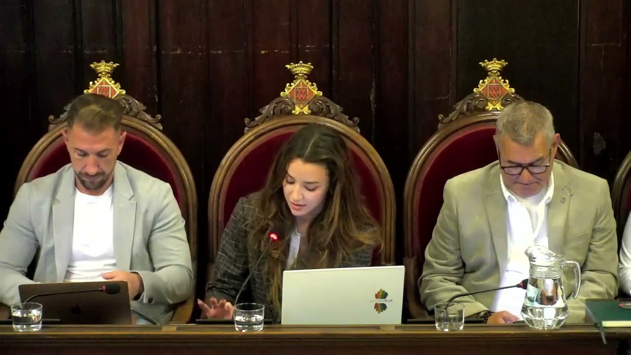 Ple municipal del 13 d'octubre de 2025