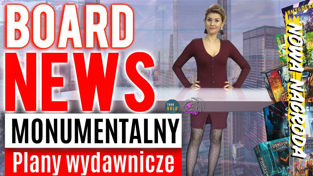 BOARD NEWS │Monumentalny odcinek │Co wyda Portal Games │Express news│Neuroshima│Newsy o planszówkach