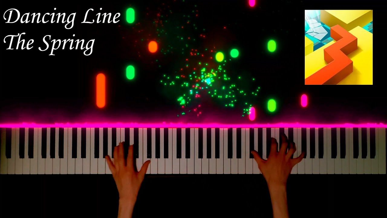 Dancing Line -The Spring | Piano Cover [FREE MIDI] How to play Dancing Line on Piano