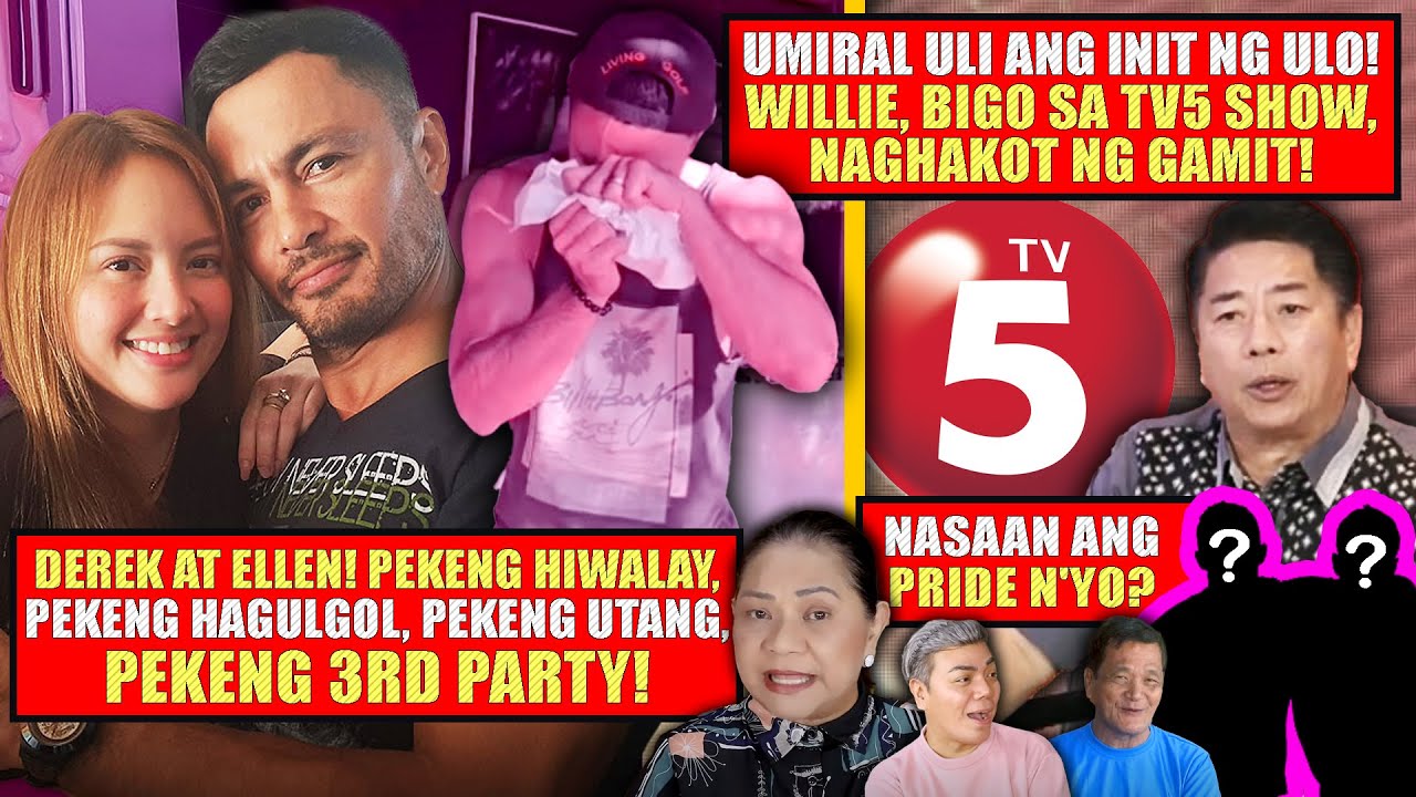 DEREK, ITIGIL KASI ANG CRYPTIC POSTS!❗WILLIE, NAGMALAKI PA, SINO'NG TALO?❗