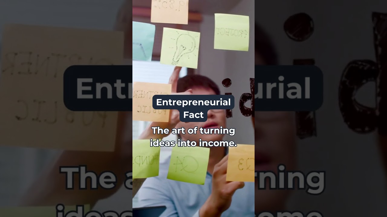 Ideas to income #EntrepreneurGoals
