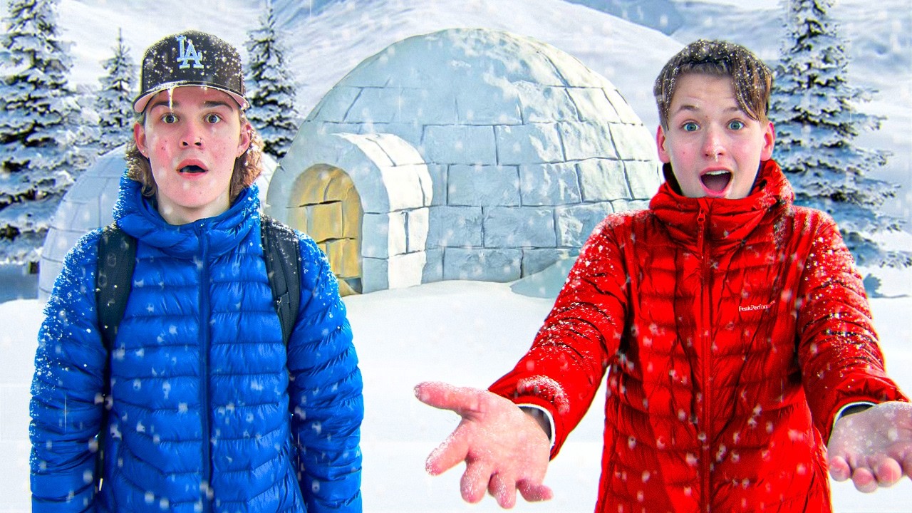 YÖTÄ IGLUSSA!🥶
