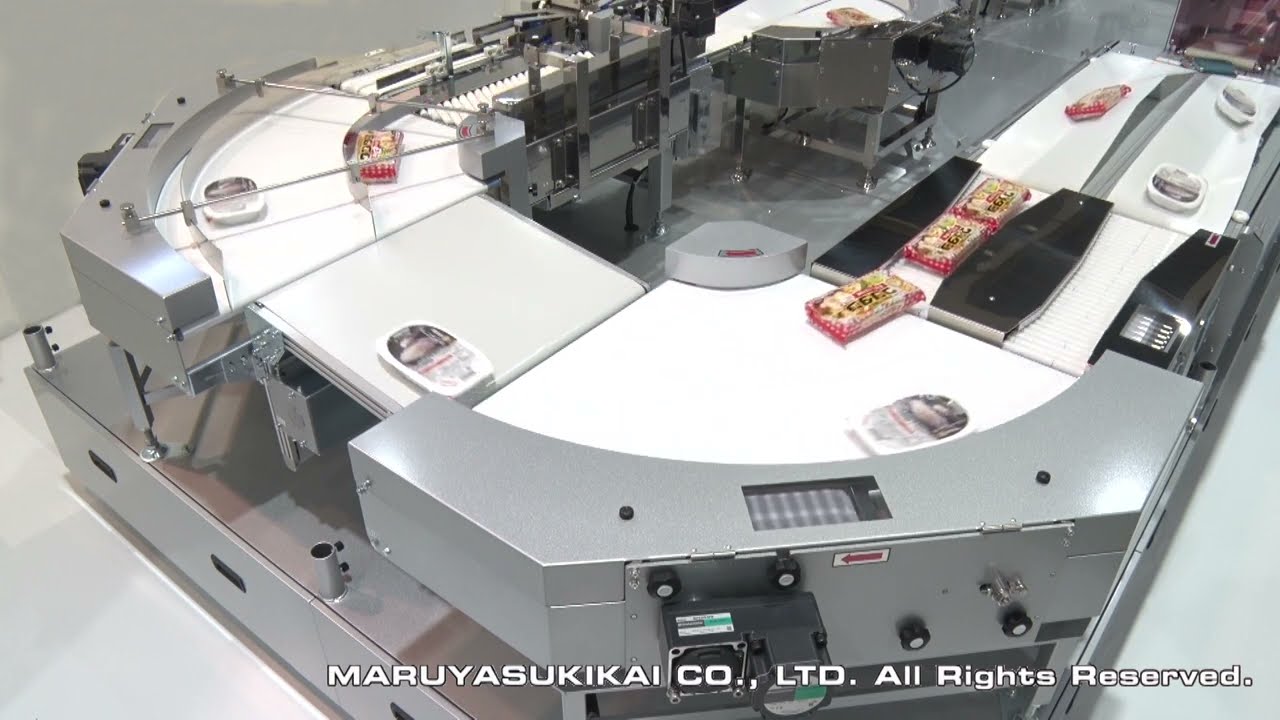 FOOMA JAPAN 2023【幅広カーブベルトコンベヤ＋幅広短機長コンベヤ】