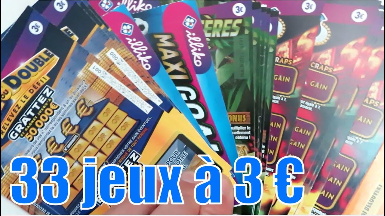 La blinde de jeux à 3 € 🍀 FDJ