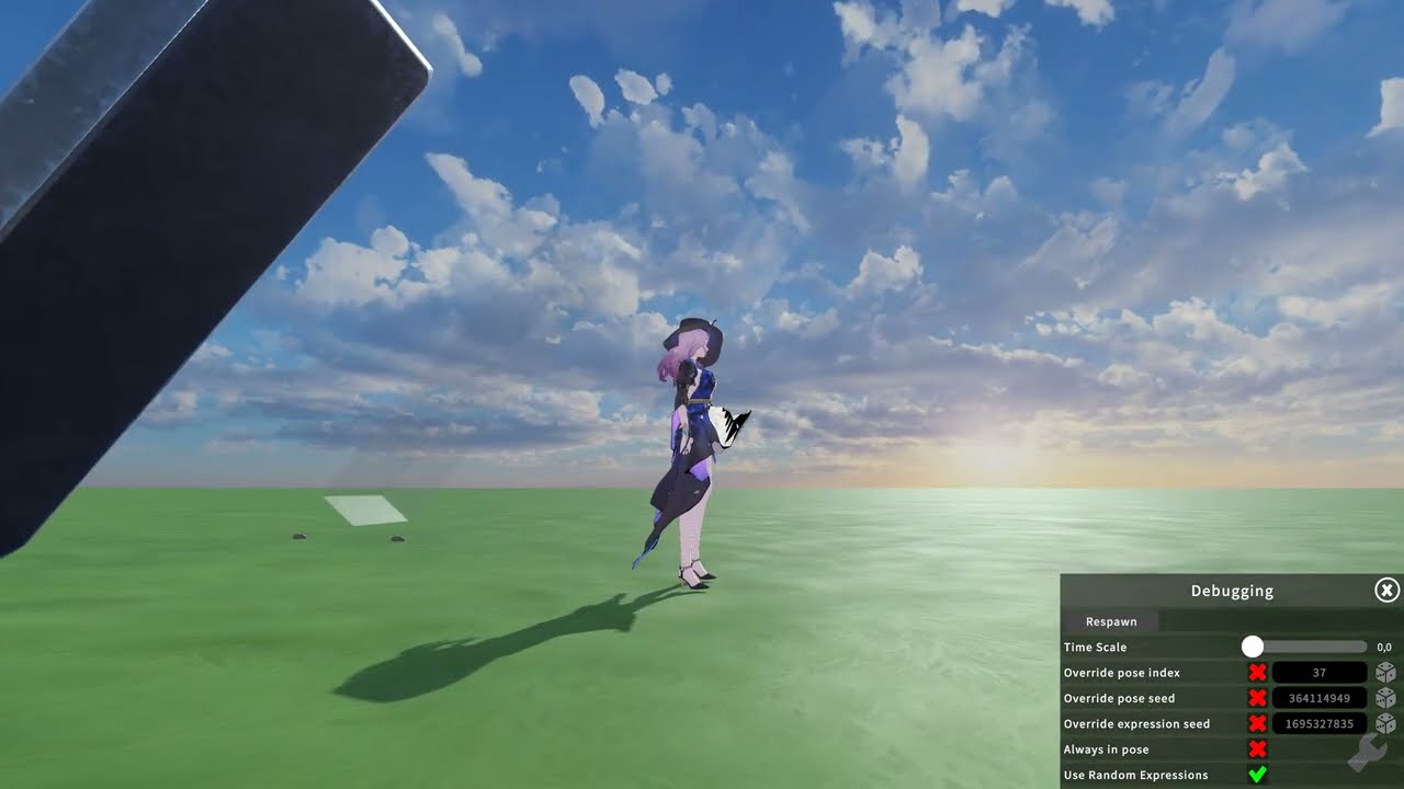 Flattened Girls Jade flattened (Malleable Girl Simulator 1.8.1)