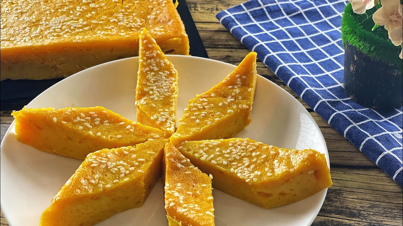 Bingka Bengkang Labu gedik sukatan cawan/bingka bengkang labu