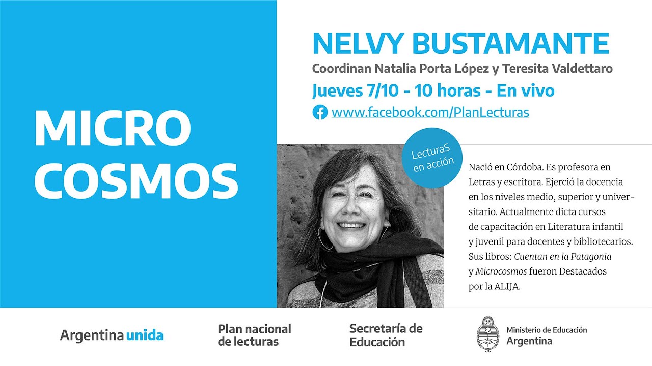 Microcosmos, conversatorio con Nelvy Bustamante