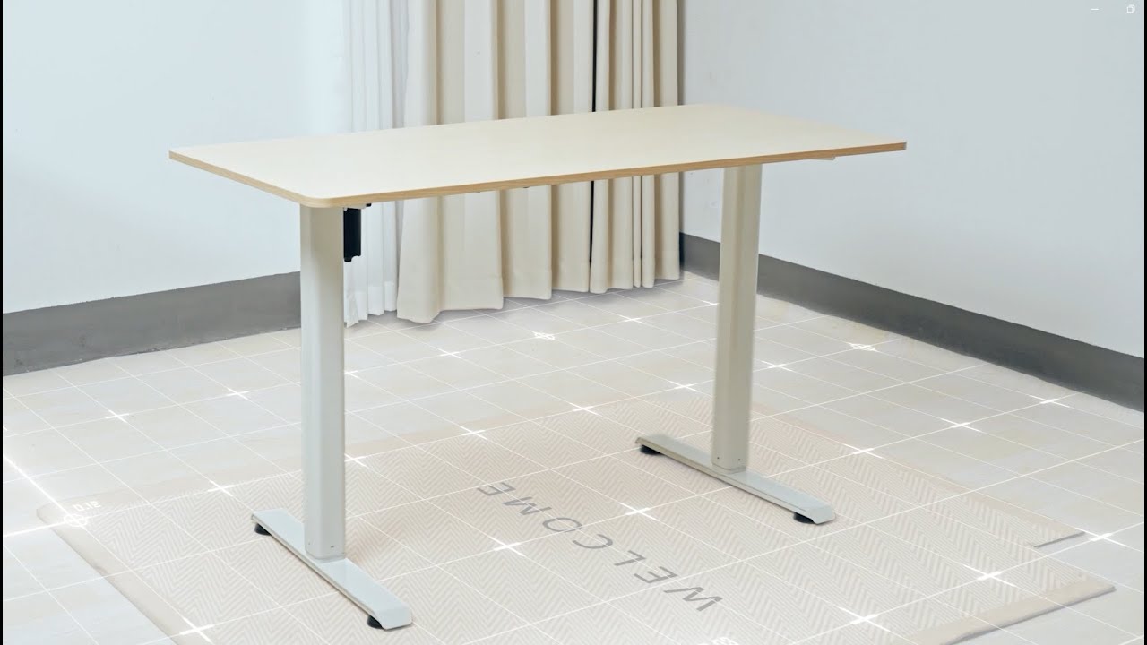 Single Motor 2-Stage Height-Adjustable Desk Assembly | OEM System