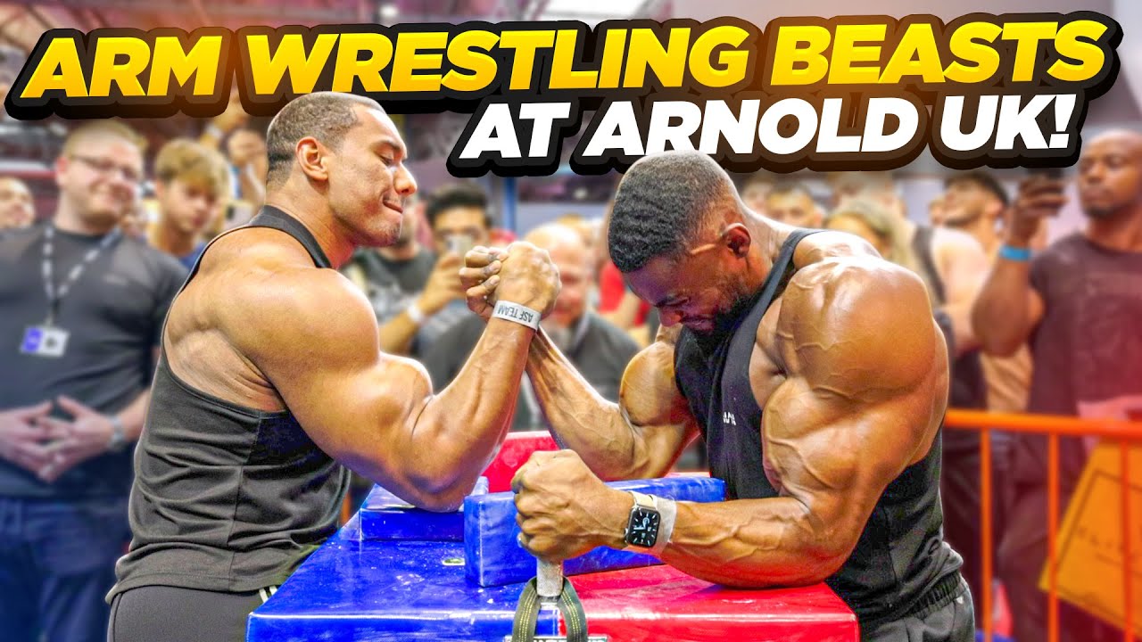 Arm Wrestling Beasts at Arnold Classic UK