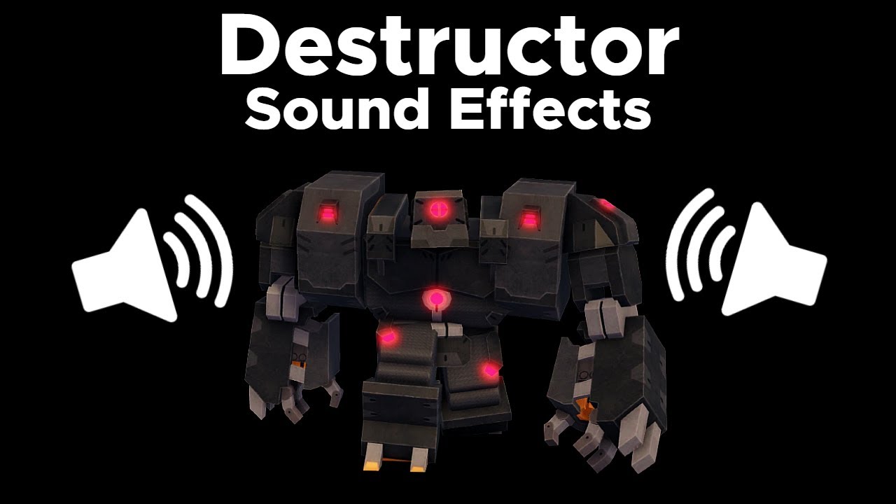 TDX Destructor Sound Effects